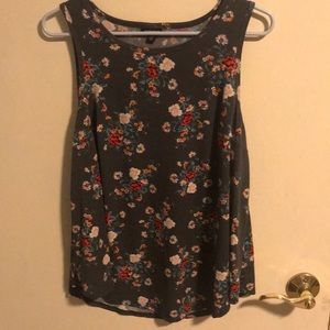 Floral tank top